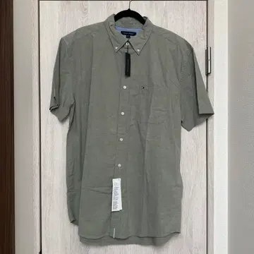 TOMMY HILFIGER 반팔 셔츠 XL 그레이