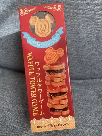 디즈니랜드 미키 와플 타워 게임