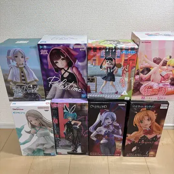 피규어 세트 반다이 Relax time 모노가타리 시리즈 외 묶음 판매