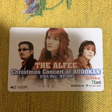 THE ALFEE 크리스마스 콘서트 카드