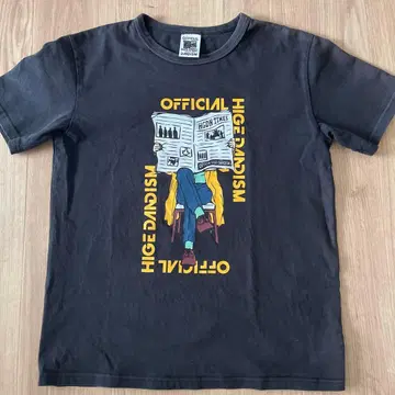 Officialdism 라이브 티셔츠 블랙 M