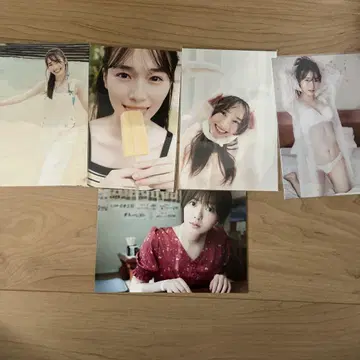 사쿠라자카46 모리야 레이나 타무라 호노 엽서