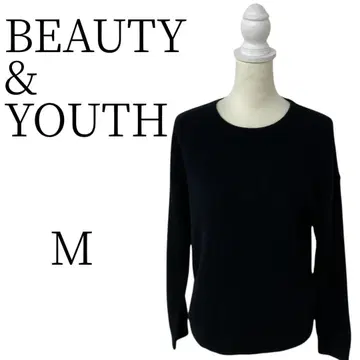 BEAUTY&YOUTH 뷰티&유스 블랙 긴팔 니트/스웨터 M