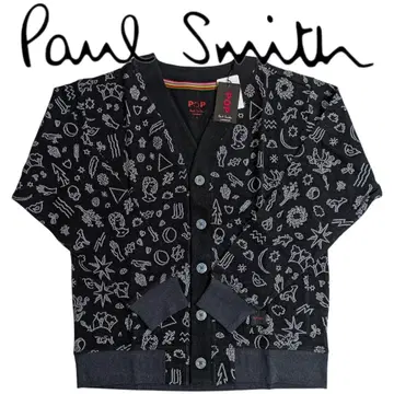 폴스미스 POP 가디건 M 라운지웨어 블랙 신비