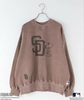 LOWRYS FARM 스누피 MLB*SNOOPY 기모