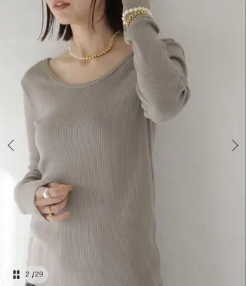 JOURNAL STANDARD L'ESSAGE 카미노 골지 풀오버