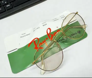 BAUSCH&LOMB Ray-Ban 빈티지 라운드 메탈