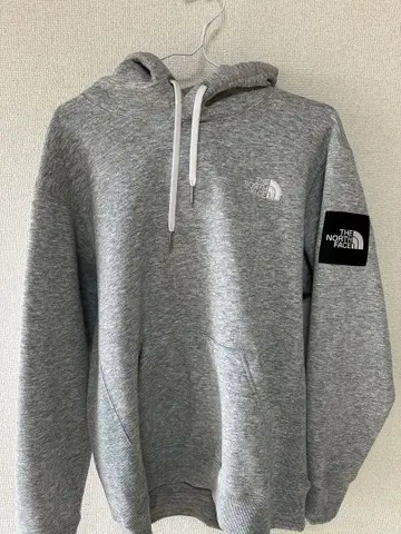 THE NORTH FACE 그레이 후드 부착 후드티 M