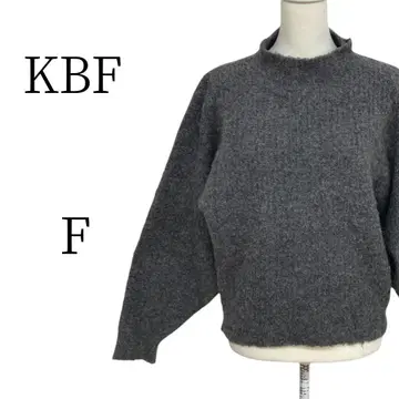 새상품급 KBF  그레이 긴팔 니트/스웨터 FREE SIZE