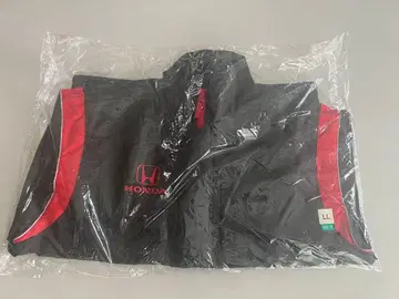 HONDA 하프 지퍼 자켓 LL 블랙/레드