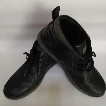 SKECHERS 블랙 부츠 엔지니어링 쿠션