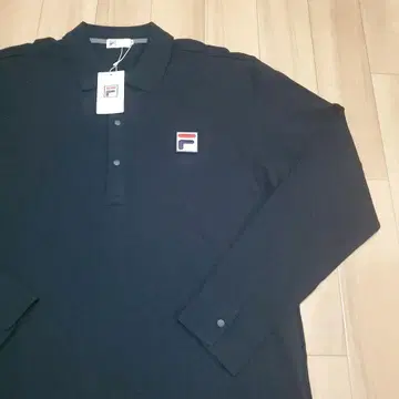 미사용 새상품 FILA 휠라 피마 사슴 피케 셔츠 긴팔