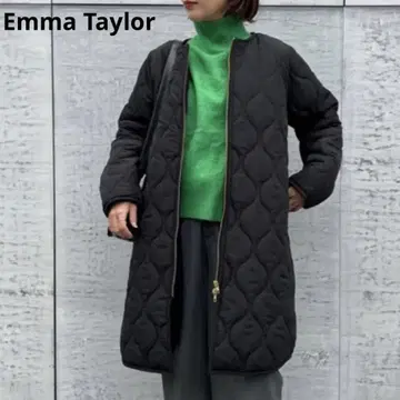 [ Emma Taylor ] 에마 테일러 미 실루엣 3way 퀼팅 코트