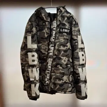 LBWK 카모플라쥬 다운 자켓 XL