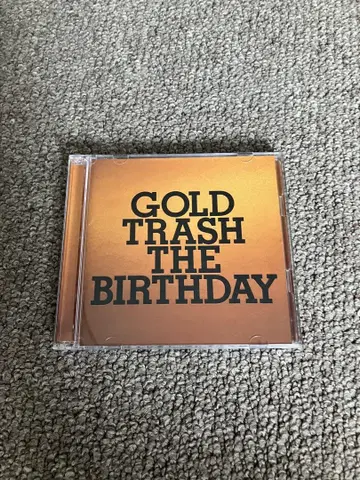 The birthday GOLD TRASH 베스트 앨범 2장 오비 있음