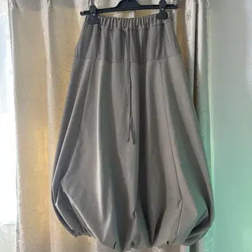 르쉘 블루 벌룬 스커트 롱 스커트