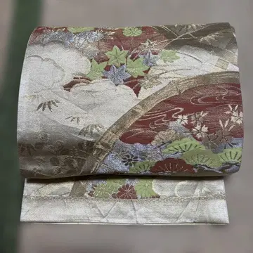 후쿠로 나고야 오비 육통 무늬 0050