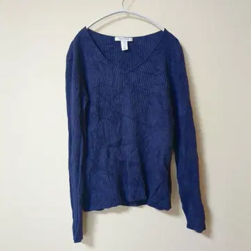 WHITE HOUSE BLACK MARKET 네이비 M 스웨터