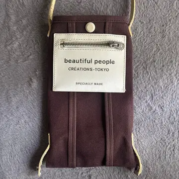 beautiful people 숄더백 브라운 당일 발송
