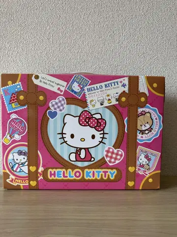 활짝 펼쳐지는! 헬로키티의 집과 가게 자동차 포함 인형의 집