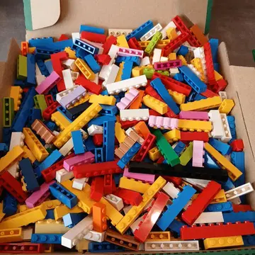 4 LEGO 1열 부품 컴팩트 만땅