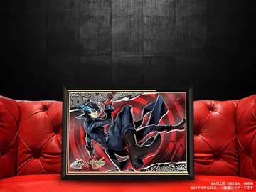 페르소나 5 x 몬스터 아메미야 렌 거울 아트 보드