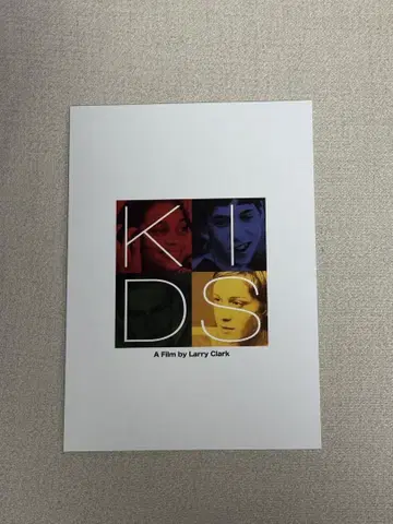 KIDS 키즈 팜플렛 영화 리바이벌 B5 래리 클라크