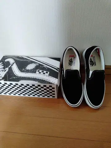 반스 슬립온 블랙 VANS SKATE SLIP ON