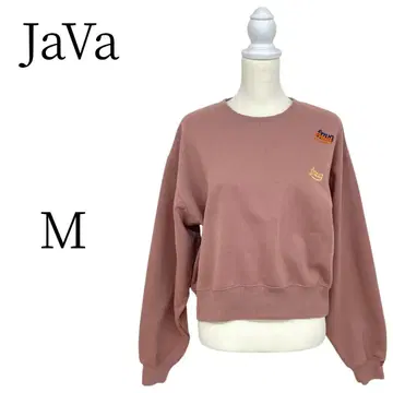 새상품급 JaVa 자바 브라운 계열 긴팔 트레이닝복 맨투맨 M