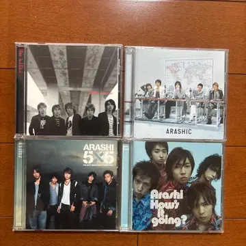 ARASHI 앨범 4장 세트