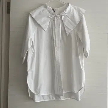 Comme ca Mature 화이트 긴팔 셔츠 F 사이즈