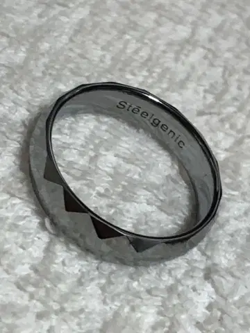 새상품급 Steelgenic 스틸제닉 반지 18~19호 빛남