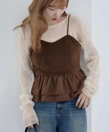 kastane 랜덤 튤 메로우 TEE