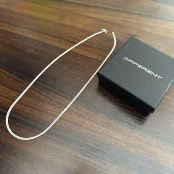 DIFFERENT 실버 목걸이 55cm