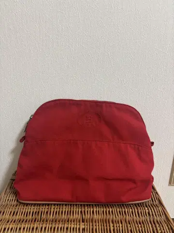 빨간색 심플 파우치