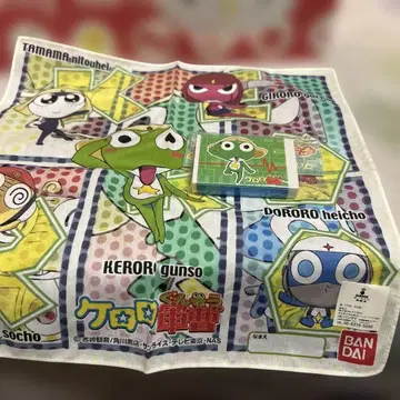 개구리 중사 케로로 손수건 & 지우개