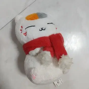 냥코 선생님과 따뜻한 겨울 준비 머플러 봉제 인형