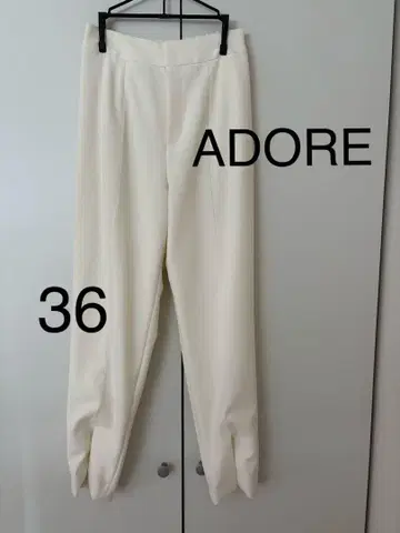 ADORE 더블 크로스 스트레치 팬츠 36