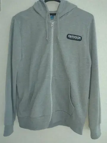 새상품급 OUTDOOR PRODUCTS 그레이 풀 집업 후드티