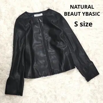 NATURAL BEAUTY BASIC 노카라 자켓 S 블랙