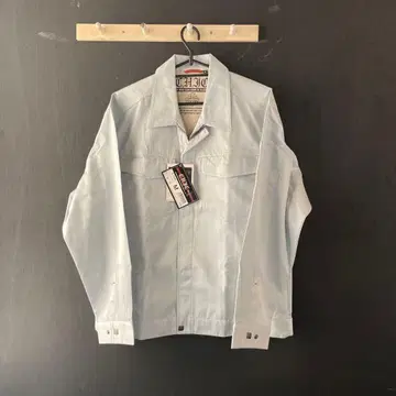 긴팔 블루종 M 작업옷 고급 초특가 쇼와 레트로 가을