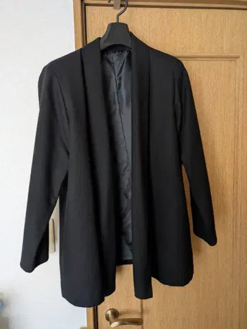 블랙 테일러드 자켓 M L 대응