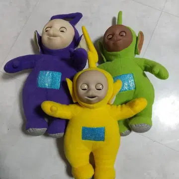 텔레토비즈 슬리핑 아이 봉제 인형 세트