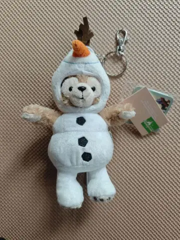 올라프 봉제 인형 스트랩 약 10cm