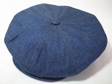 USA제 뉴욕햇 Denim Stitch Newsboy 데님 XL 새상품