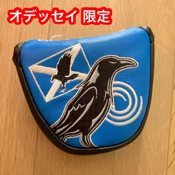 오딧세이 전영 오픈 한정판 퍼터 커버 말렛 천연 가죽