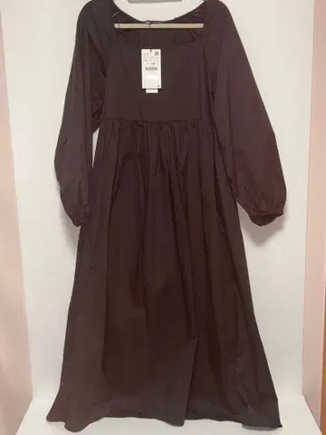 ZARA 자라 코튼 맥시 길이 원피스 택 포함 미사용품