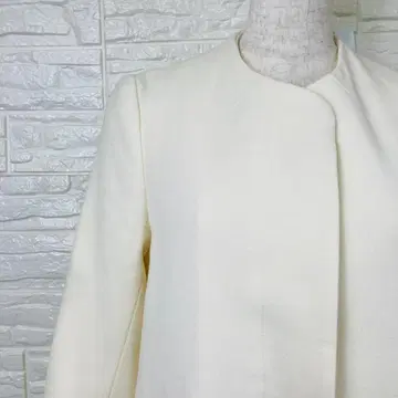 goat 아이보리 롱 코트 UK 6