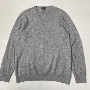 UNIQLO 남성용 캐시미어 크루넥 니트 풀오버 XL