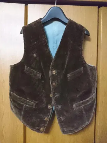 40s 프렌치 빈티지 헌팅 베스트